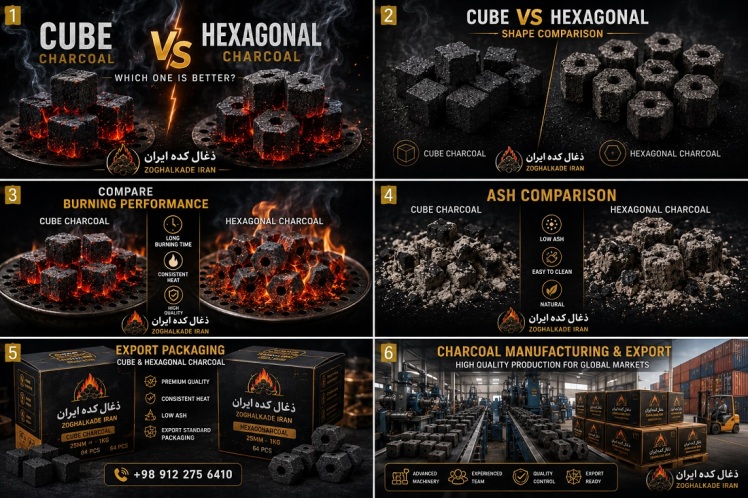 Cube vs Hexagonal Charcoal: Which One Is Better