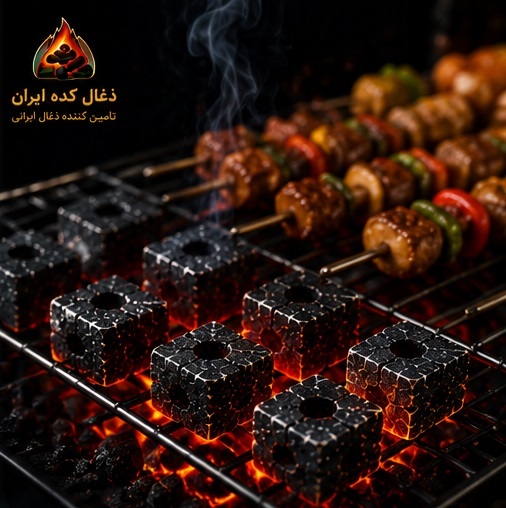 ذغال کبابی فشرده ایرانی