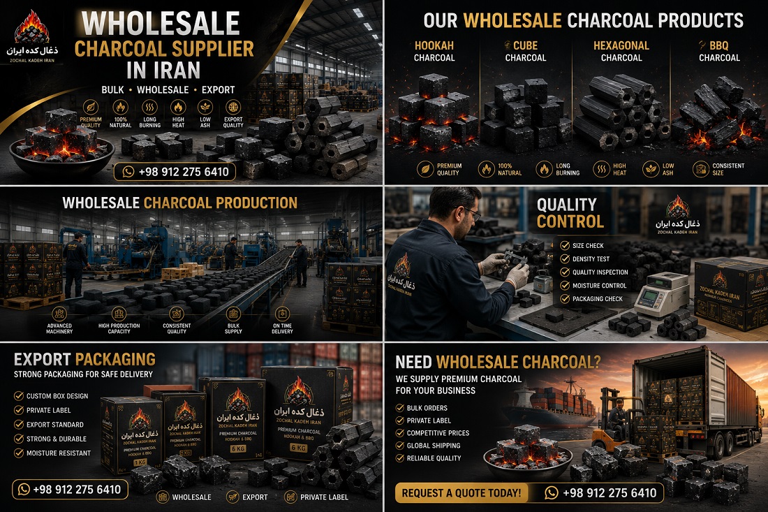 wholesale charcoal supplier in Iran